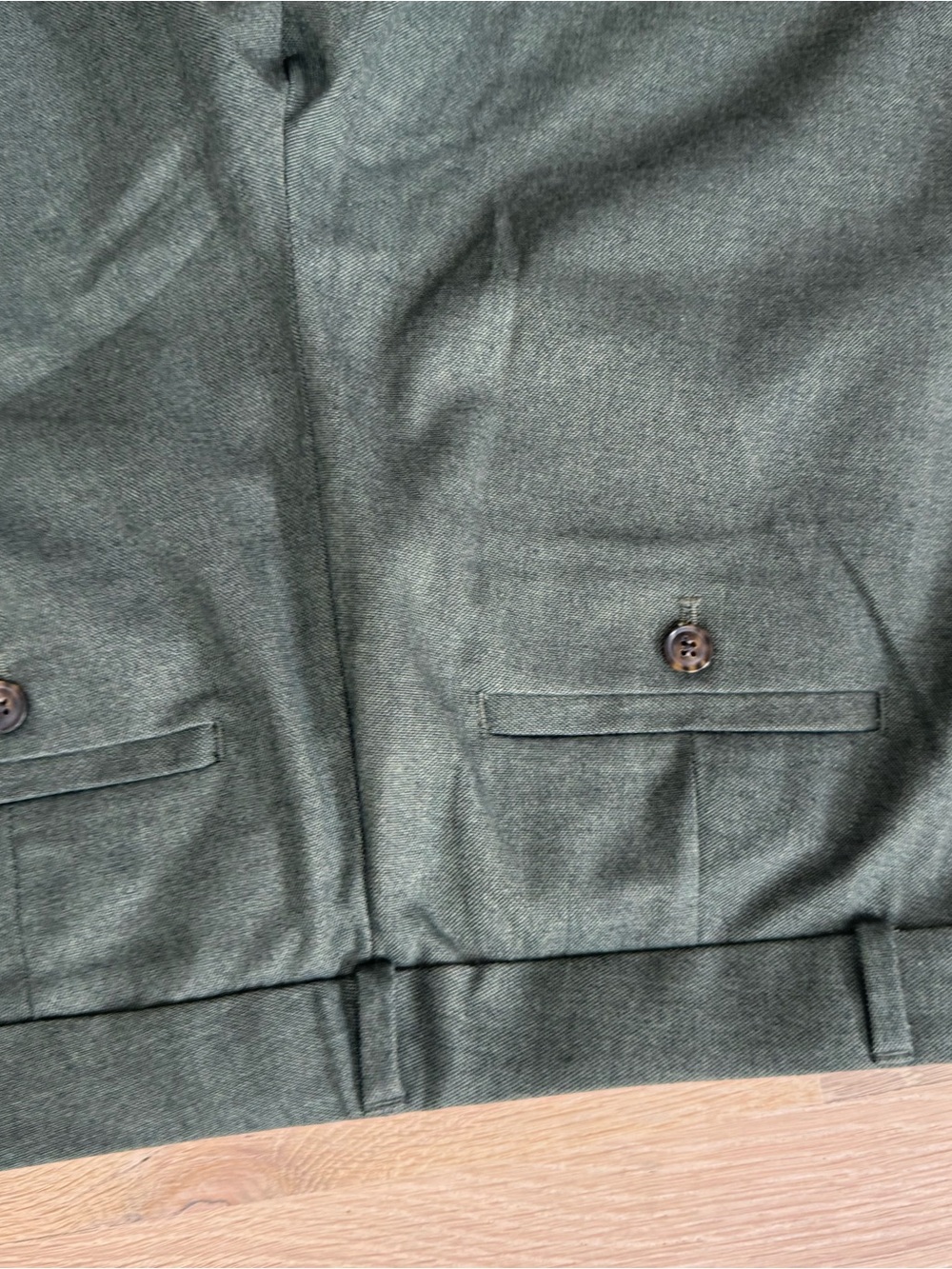 Banana Republic - Avery Slim Ankle Pant - Green - Size 4 - Picture 6 of 7
